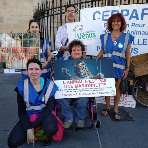 Une partie de l’équipe du CEPPAF à l’ANIMAL’S PRIDE -BORDEAUX le 30 septembre 2018